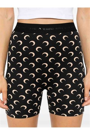 Mini shorts in jersey Moon MARINE SERRE | WSH007ACJER0001IT99